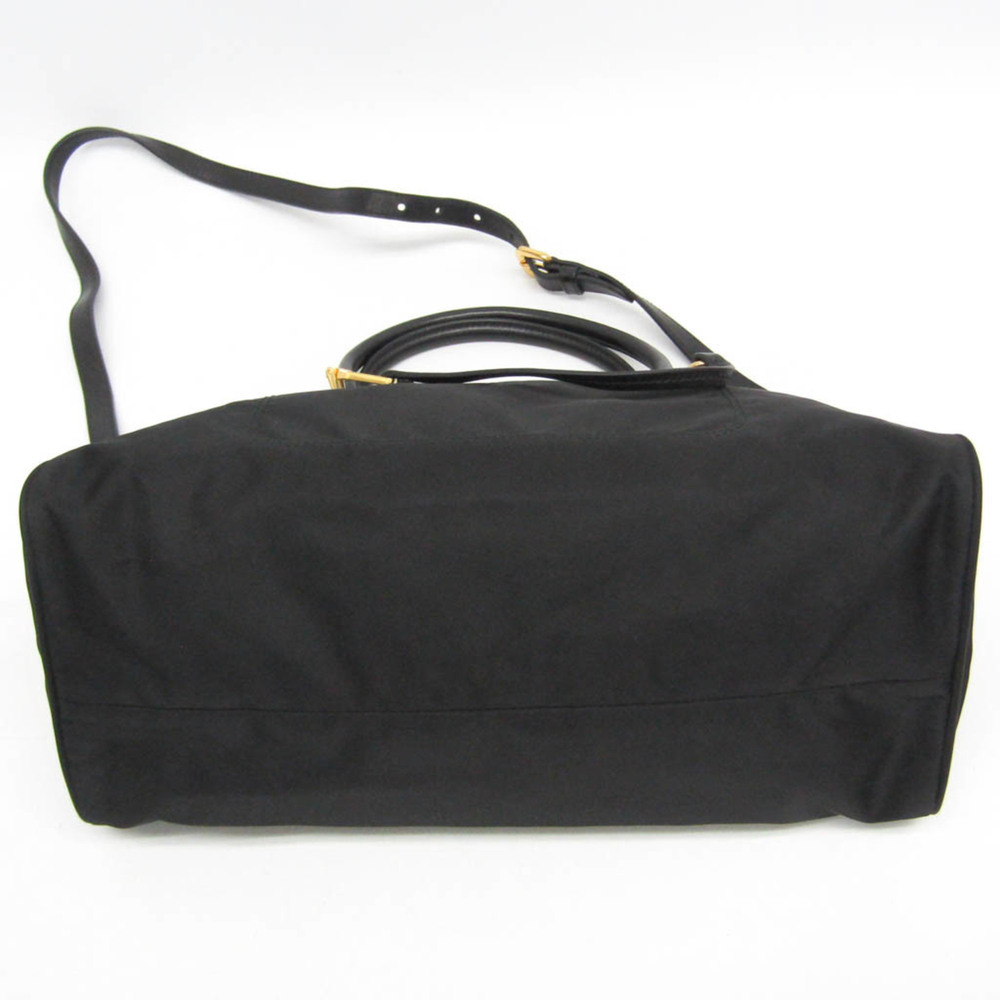 PRADA Black Leather Shoulder Bag - Picture 5 of 16